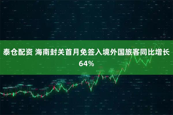 泰仓配资 海南封关首月免签入境外国旅客同比增长64%