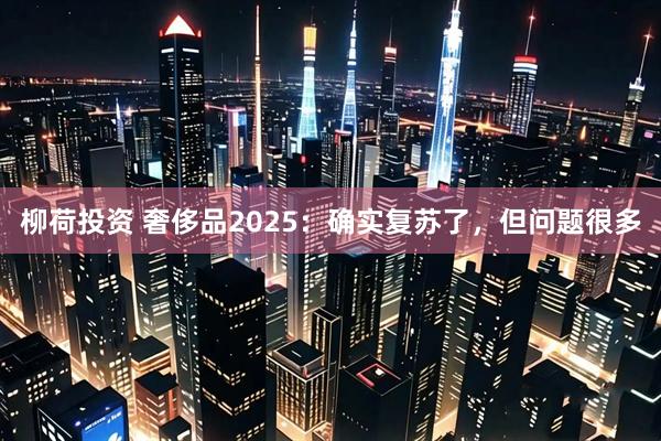 柳荷投资 奢侈品2025：确实复苏了，但问题很多